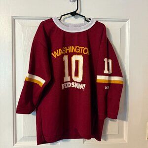 Hutch Vintage Washington Redskins 90s #10 Kids Jersey Shirt youth Size Medium